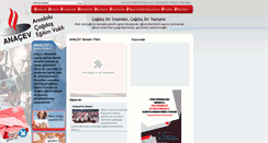 Desktop Screenshot of anacev.org.tr